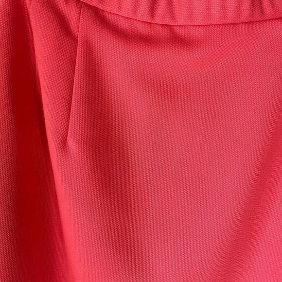 PENDLETON Pencil Skirt Size 6 Kick Pleat Invisible Zipper Salmon Color - Picture 3 of 13